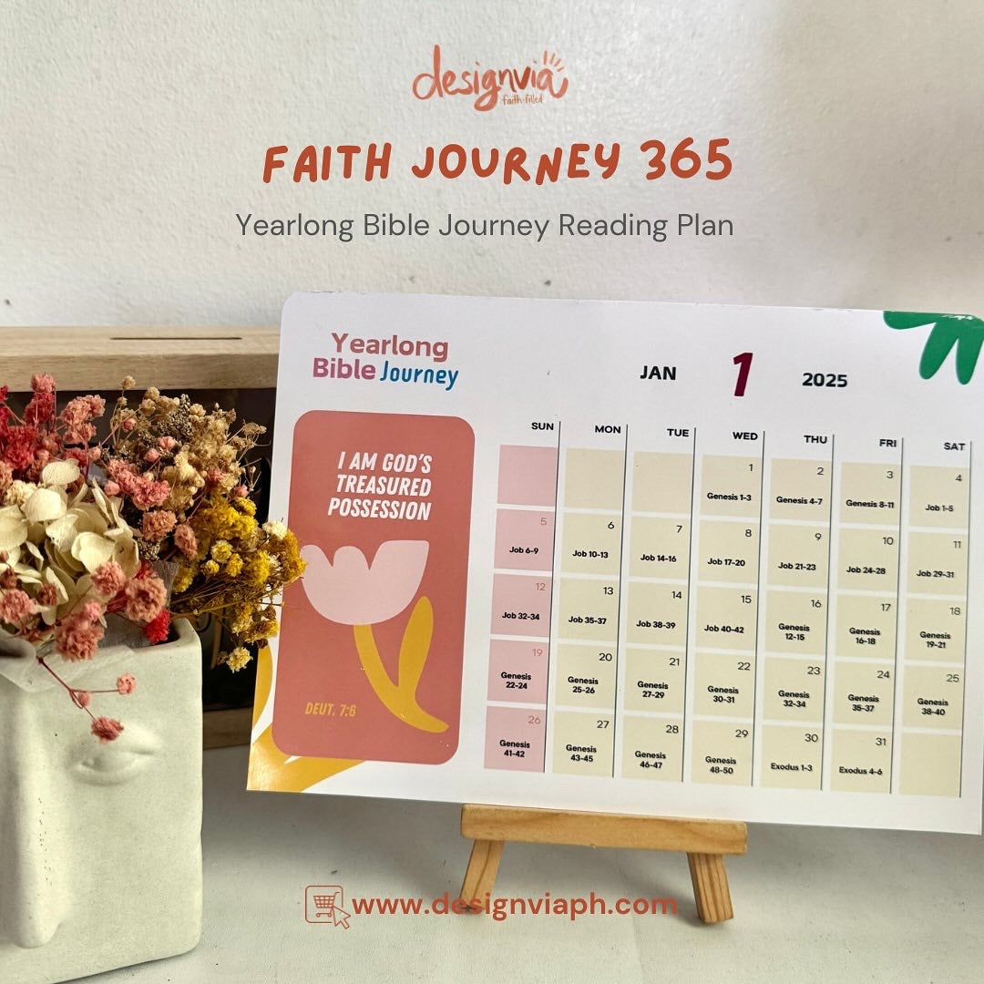 Faith Journey 365 : Bible Reading Plan Calendar