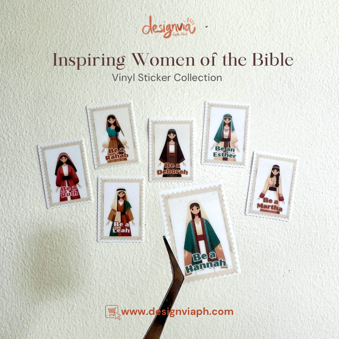 Inspiring Women of the Bible Vinyl Sticker Collection