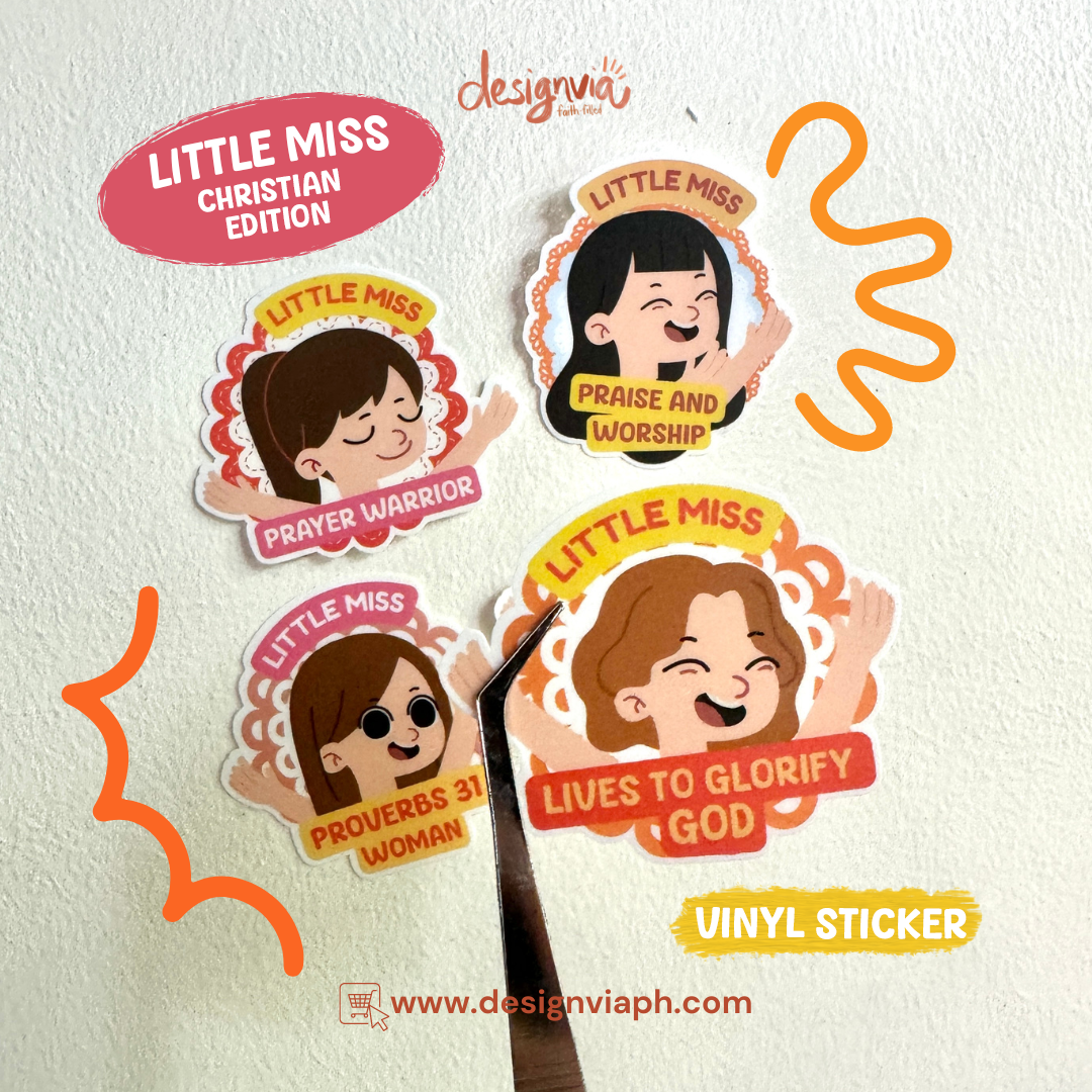 Little Miss Christian Edition Stickers