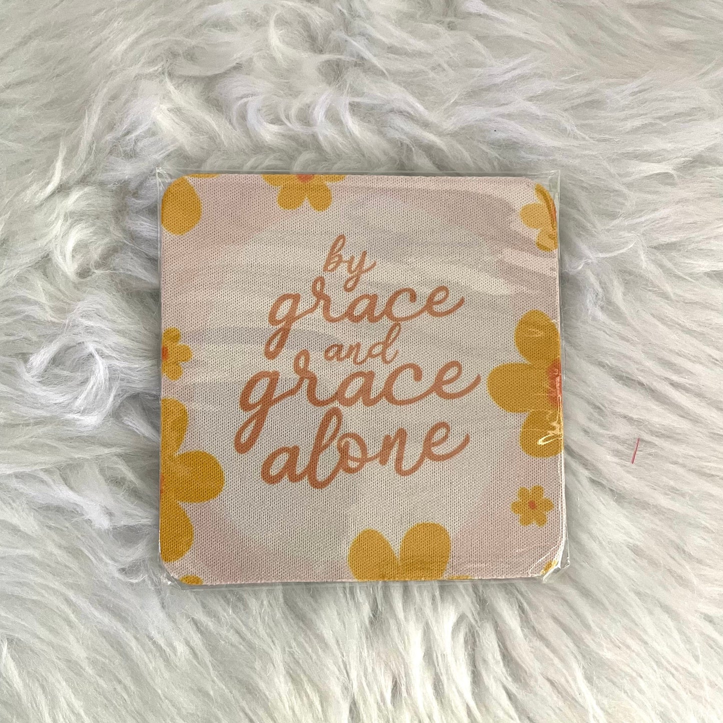 Bible Verse Rubber Drink Coasters