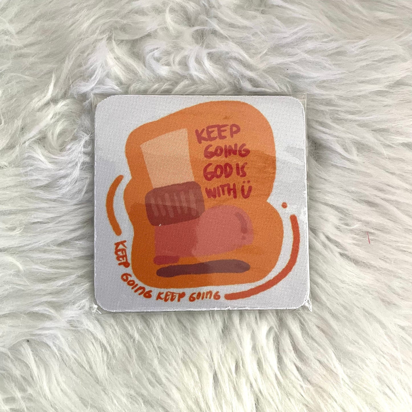 Bible Verse Rubber Drink Coasters