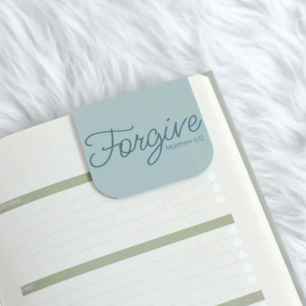 Magnetic Bookmarks : Minimalist Motivational/Bible Verse