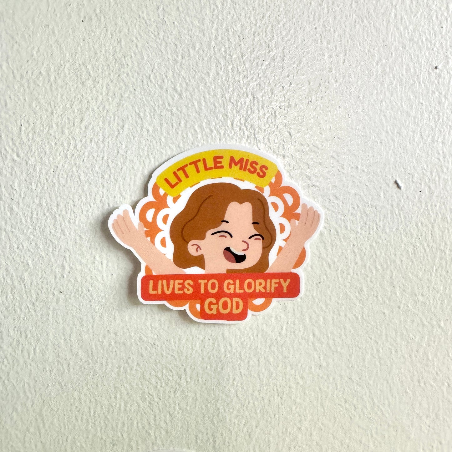 Little Miss Christian Edition Stickers