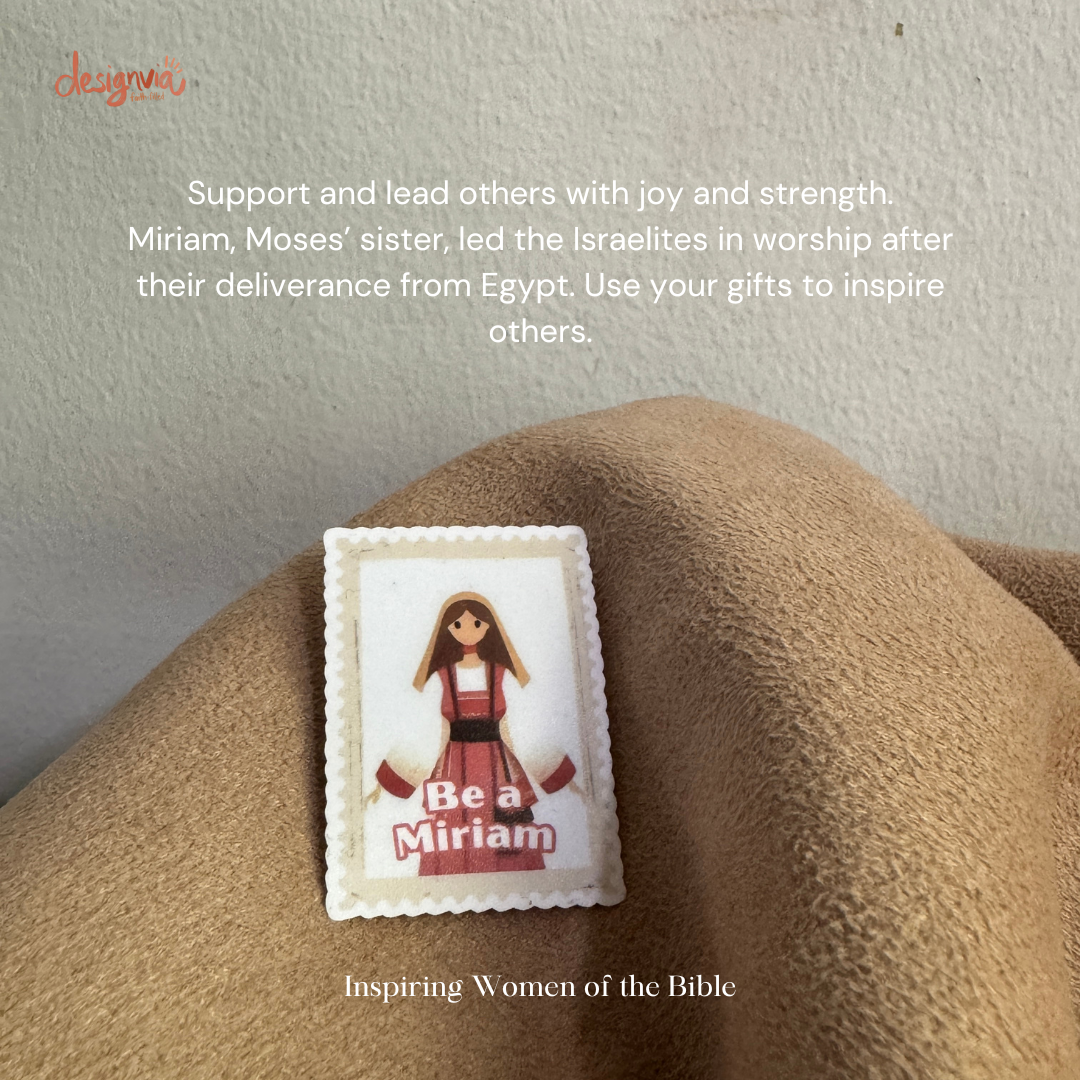 Inspiring Women of the Bible Vinyl Sticker Collection