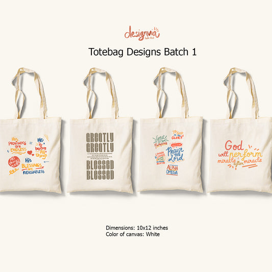 Faithful Carry-All Tote Bag : Batch 1